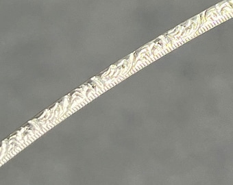 Sterling Silver Triangle Pattern Wire 2.3x2.1mm (SPW23)