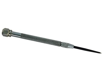 Steel Scriber with Knurled Chuck  (EN5927)