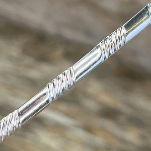 Pattern Wire Sterling Silver 3.9 x 1.4mm (SPW04)