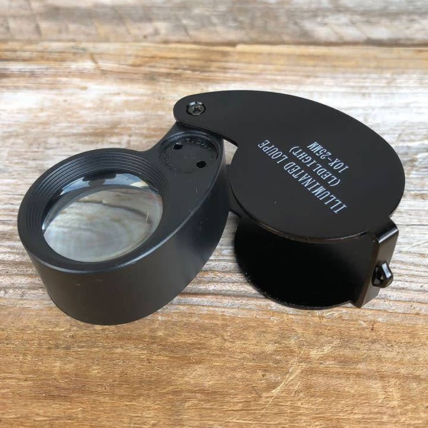 10X Economy Lighted Loupe with 1" Lens (EL2716)