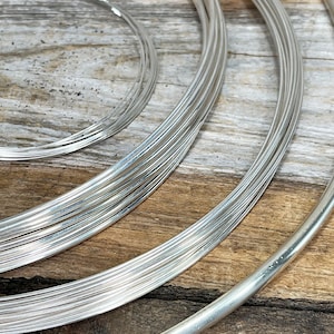 Sterling Silver Dead Soft Round Wire (SRWXX) **Choose Size**