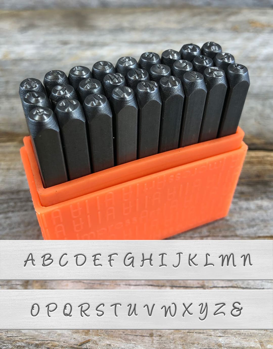 3mm Bridgette Uppercase Letter Punch Set (PN935) - Etsy