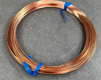 Copper Square Wire 20ga 0.81mm Soft (Approx. 50ft)  (CSW20)