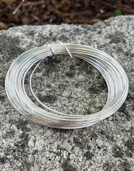 Craft Wire Tarnish Resistant Silver Round Wire 16ga 5yd WR6716S -   Canada