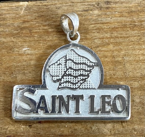 Saint Leo University Lions Sterling Silver Pendant - image 1