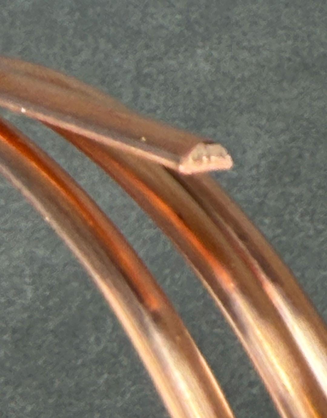 Half Round Copper Wire (CHRWXX) **choose Size** - Etsy