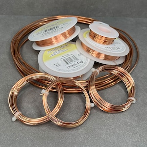 Copper Round Wire (CRWXX) **Choose Size**
