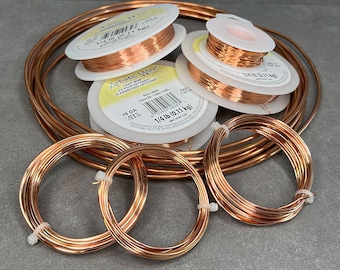 Copper Round Wire (CRWXX) **Choose Size**