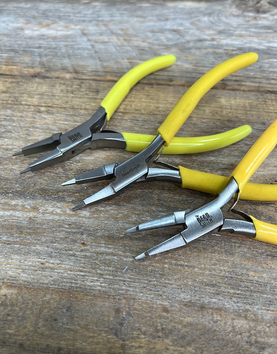 Flat Nose Pliers with Narrow Tip = Choose Width - FDJ Tool