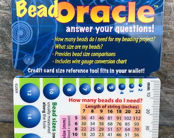 Bead Oracle Beading Information Card (GA2605)