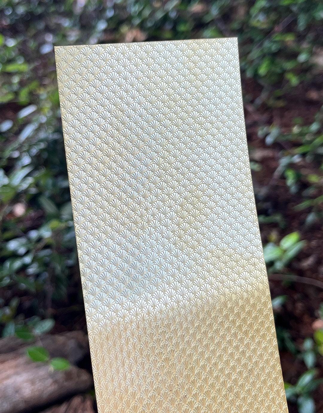 Sheee Shell Pattern Brass Sheet