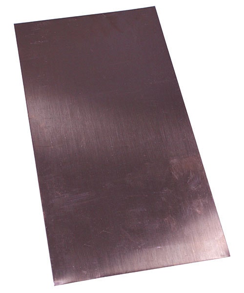 Copper Sheet Metal, Dead Soft, 6 Inch Width, Various Gauges and Lengths 