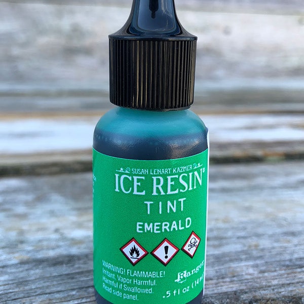 Ice Resin Tints, Emerald 0.5oz Bottle  (CE767) **CLOSEOUT**