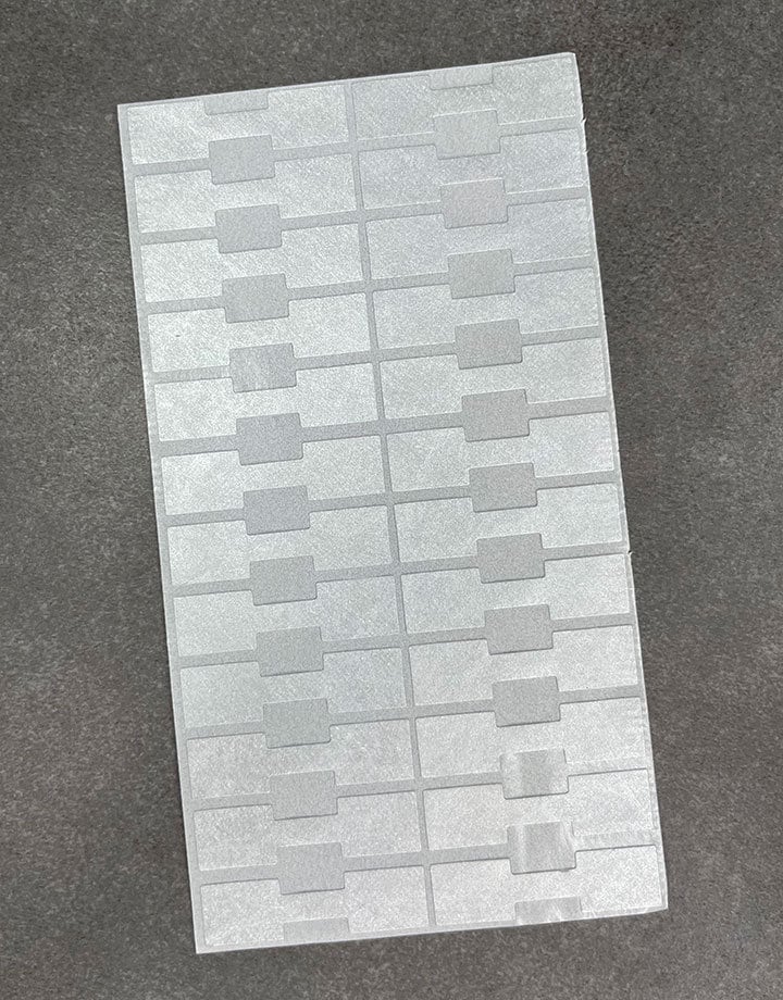 Silver Tyvek Square Dumbbell Tags (pkg of 1000) (DTA7022) - Etsy