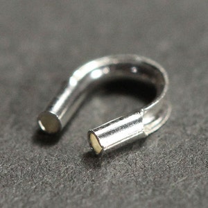 Wire & Thread Protectors, .031 Inch Loops Sterling Silver (10 Pieces) —  Beadaholique