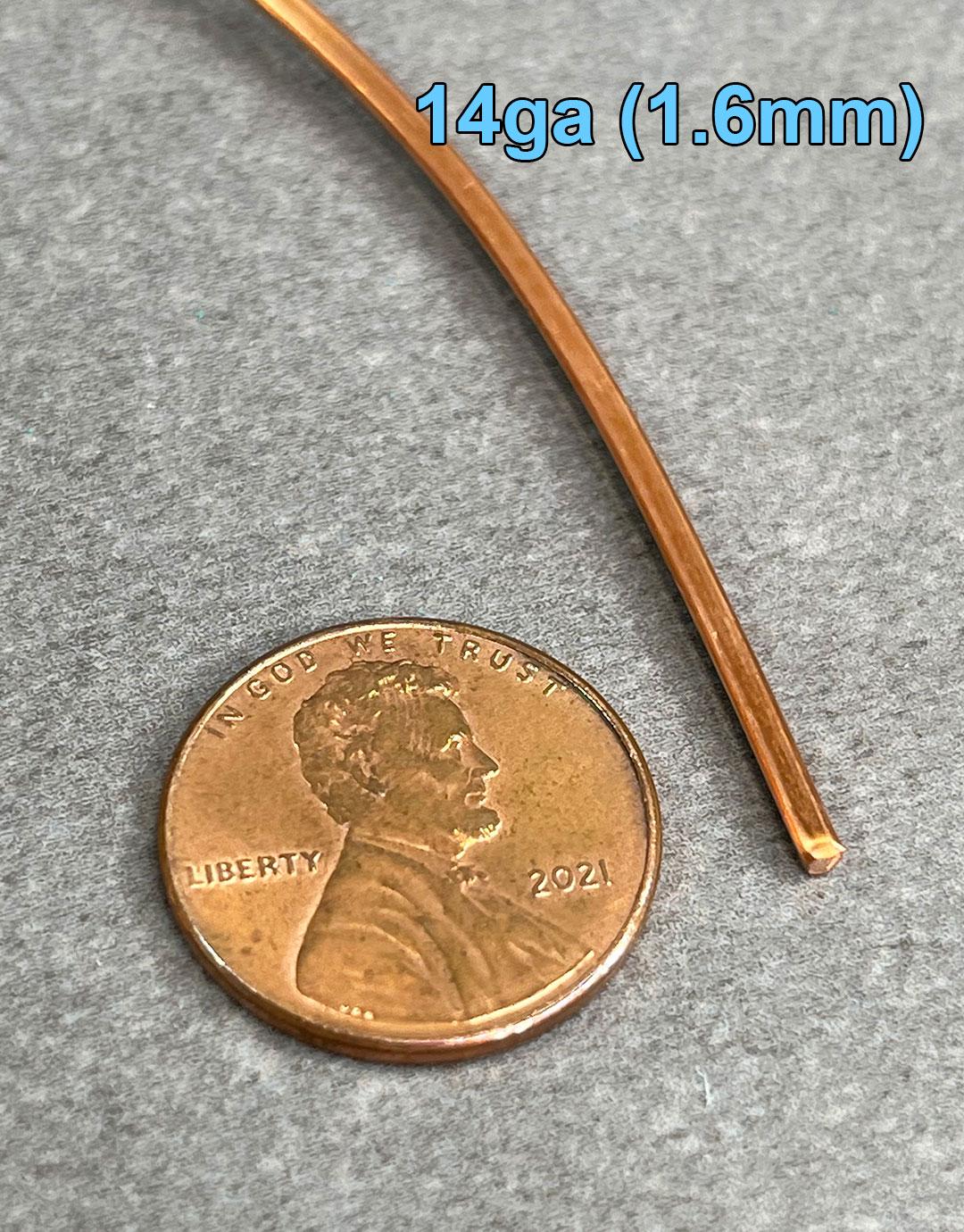 Copper Square Wire (CSWXX) **choose Size** - Etsy