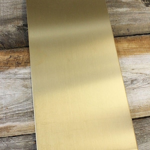 Red Brass Sheet 16ga 6&quot; x 12&quot; 1.30mm Thick  (BS16)