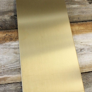 Red Brass Sheet 16ga 6" x 12" 1.30mm Thick  (BS16)