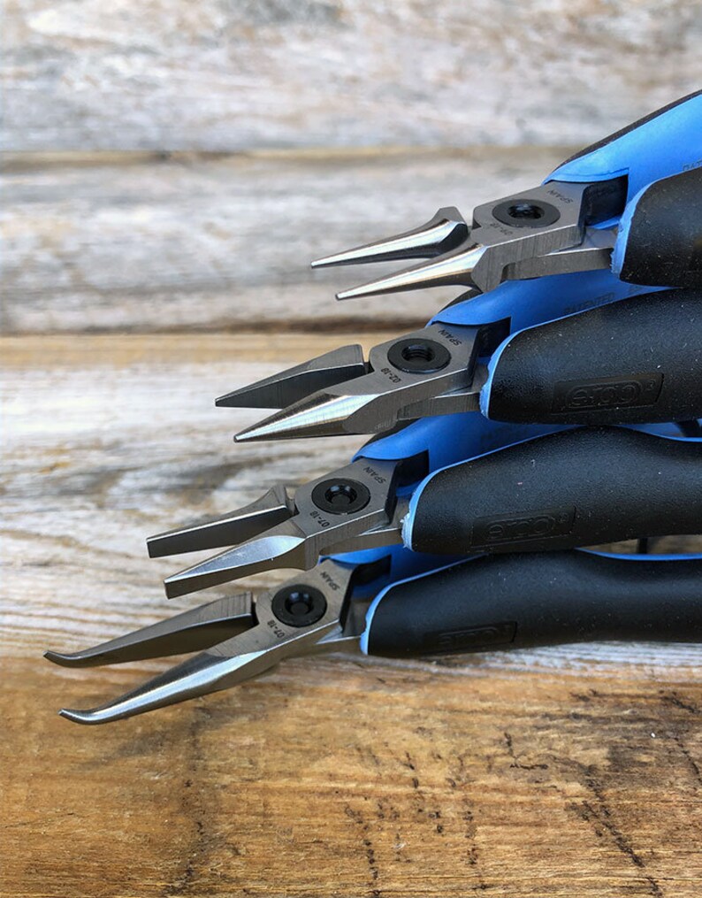 Lindstrom RX 4 Piece Plier Set in Wood Stand PL7897RX Etsy