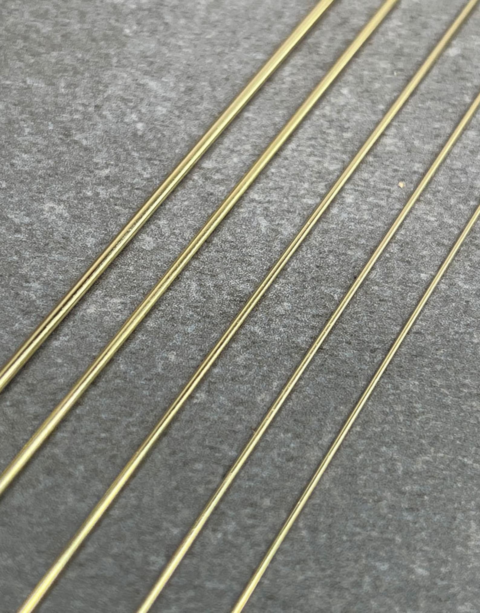 14kt YELLOW Gold Dead Soft Round Wire (GWXX) (sold by the Inch ...