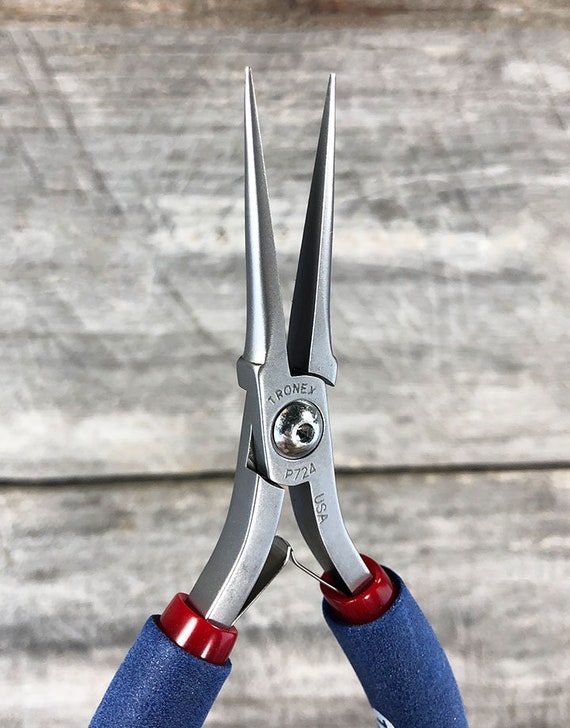 Tronex Flat-Nose Pliers Smooth Jaw with Ergonomic Handle