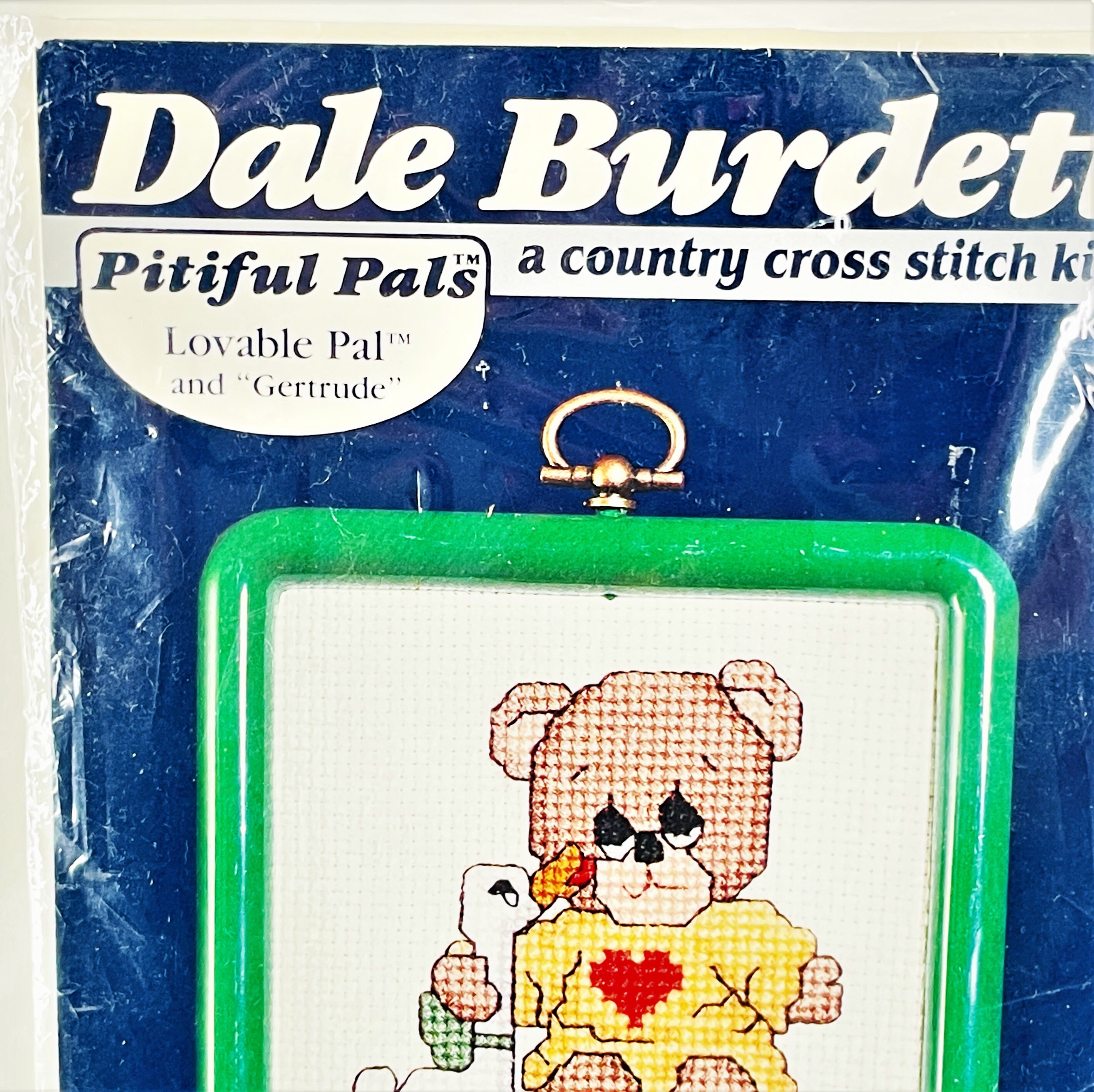 Dale Burdett Vintage Counted Cross Stitch Kit LOVABLE PAL | Etsy