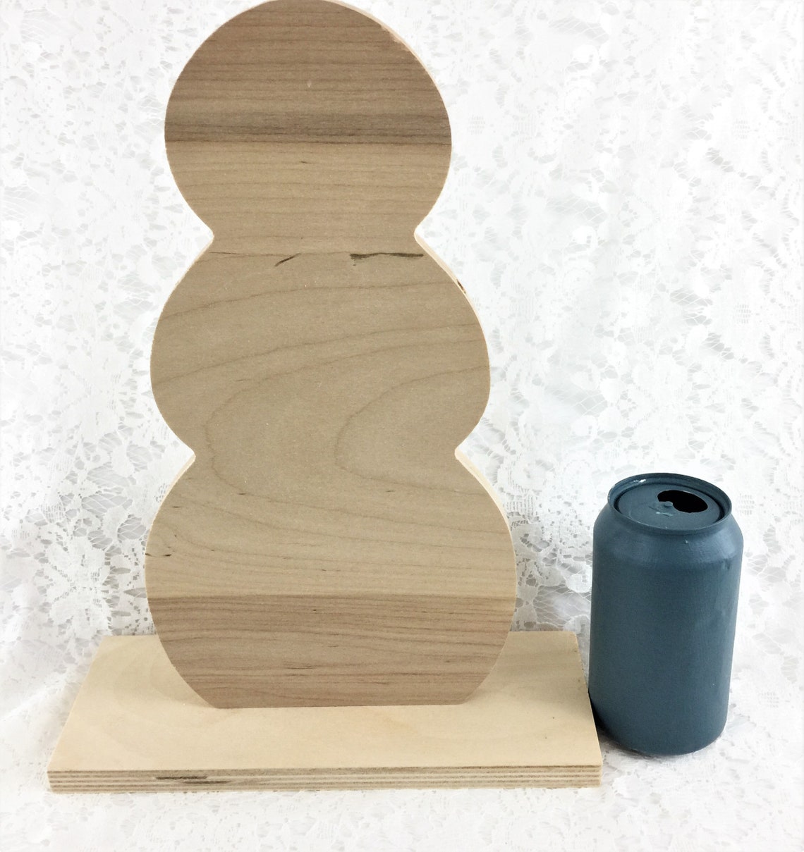 Unfinished Wood Tole Painting Supply SNOWMAN Paint Etsy