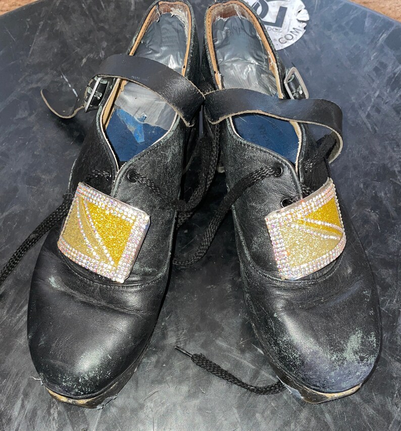 Going for the Gold Irish Dance Hard Shoe Buckles Etsy