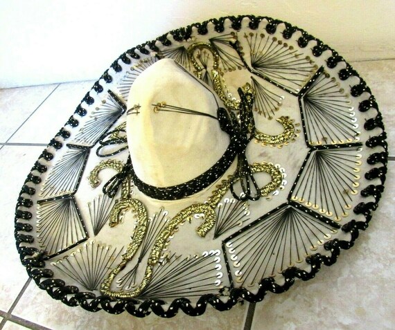 Authentic Mexican Tan Felt Extra Large 