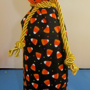 Halloween Candy Corn   Reversible  Wine Bag Last One