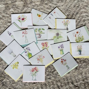 Delux Set di 12 carte botaniche