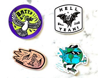 B & Co. Sticker Pack (4 stickers)