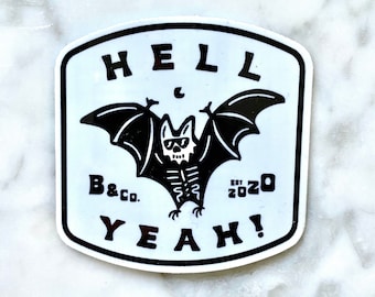 Hell Yeah Sticker