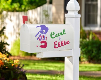 UP Movie Inspired Mailbox Cardholder Decal (Mailbox Included)