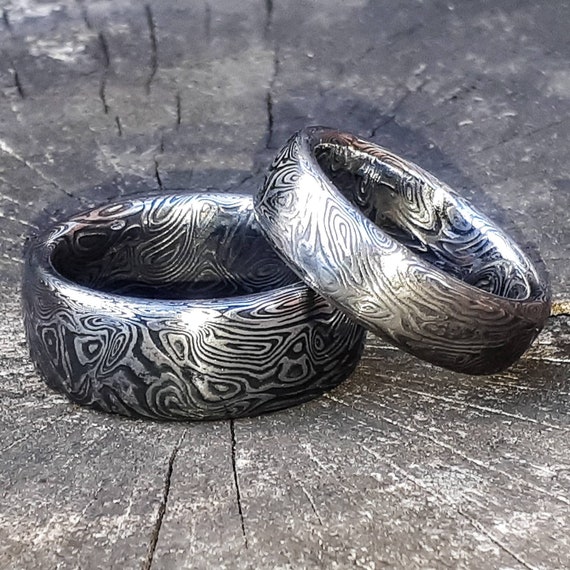 Hand forged rings sale