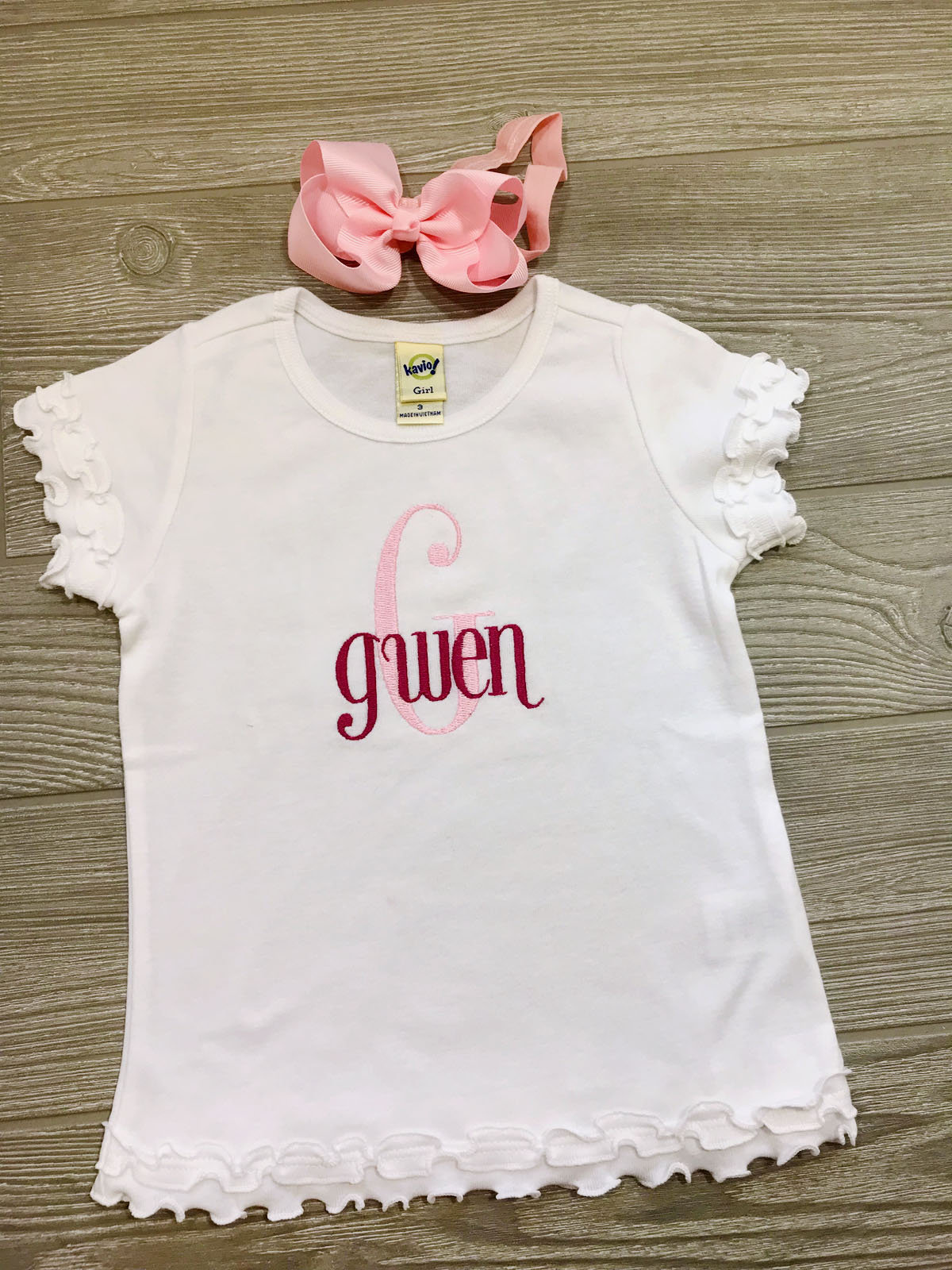 Girls Monogram Shirt Toddler Girl Clothes Monogram Shirt Etsy