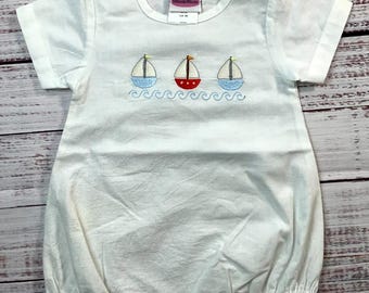 Vintage Baby Romper Baby Boy Outfits Embroidered Bubble Romper Bodysuit Jumpsuit Baby Summer Outfit 6M Vintage Cotton Baby Romper Handmade
