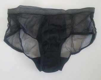 1970s BNIB HOM French Mini Brief in Black