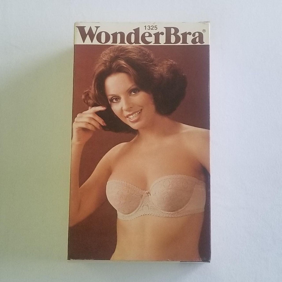 1970s BNIB Wonderbra Lace Strapless Bra -  Canada