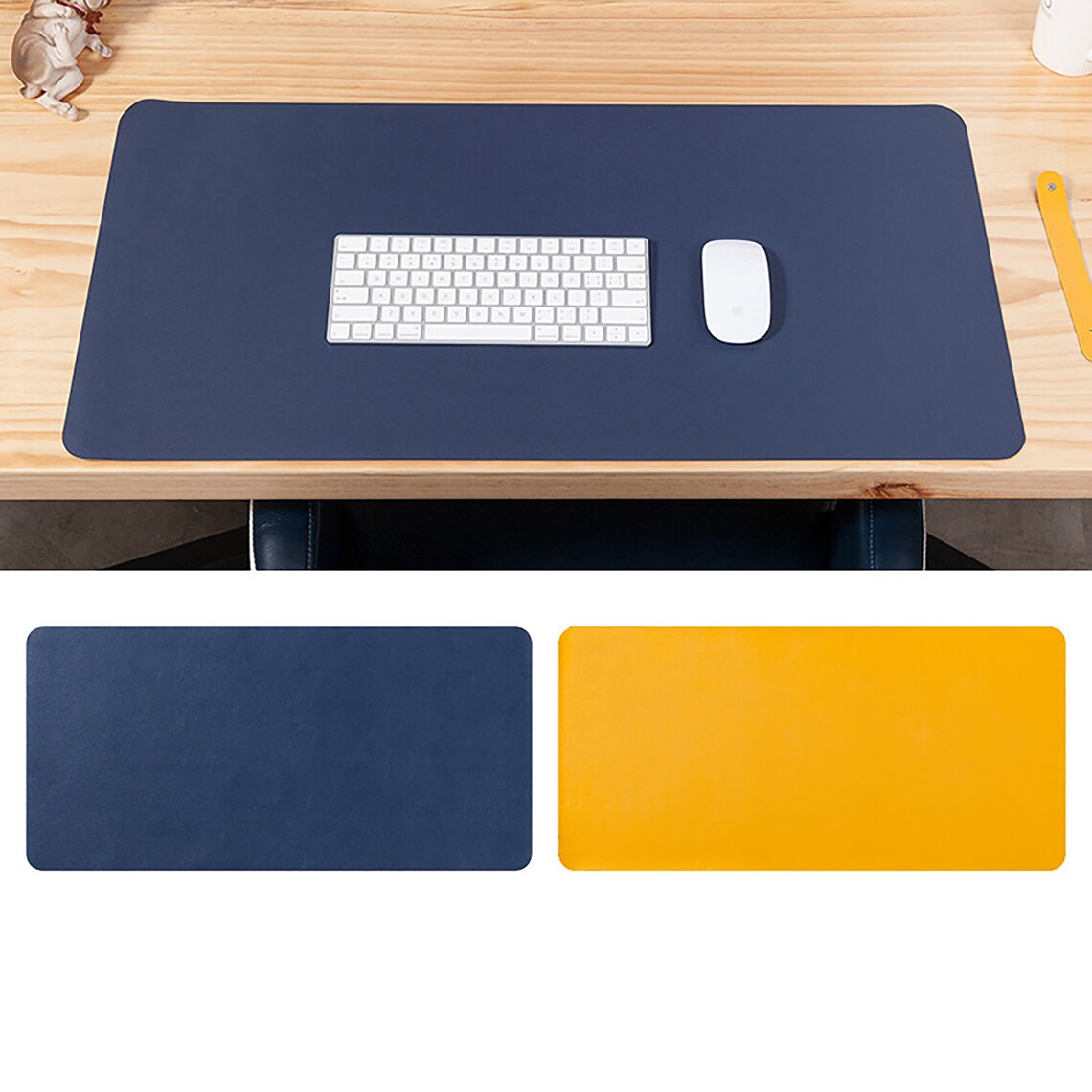 Desk Mats Office Desk Mats Pads MultiSize/ Color PU Leather Etsy