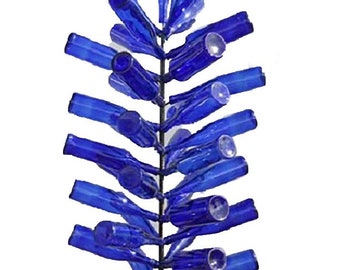 The "Porcupine" Glass Bottle Tree by Cubby's!