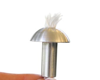 18 6 Wick Holders Wick It Up With US 6 Thermal .75 Glass Tube Holder And 9 of 1//8 Fiberglass Wick For Oil Rock Candle Lamp Adapter Mason Jar Lid DIY Emergency Lighting Mood Lighting