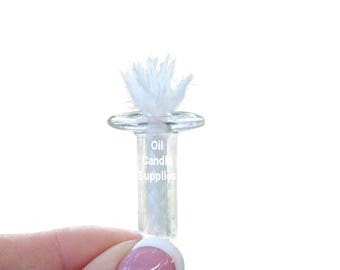 18 6 Wick Holders Wick It Up With US 6 Thermal .75 Glass Tube Holder And 9 of 1//8 Fiberglass Wick For Oil Rock Candle Lamp Adapter Mason Jar Lid DIY Emergency Lighting Mood Lighting