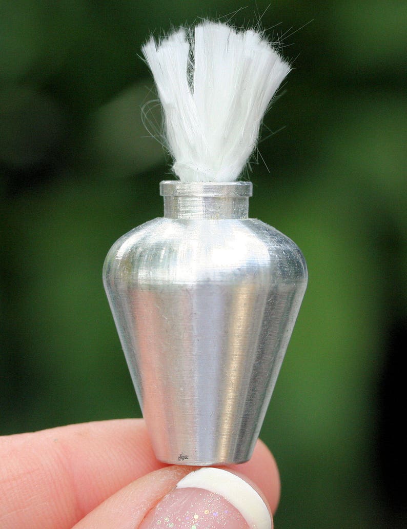 6 Aluminum Bottle Wick Holders Wine Bottle Wicks Oil Candle Etsy