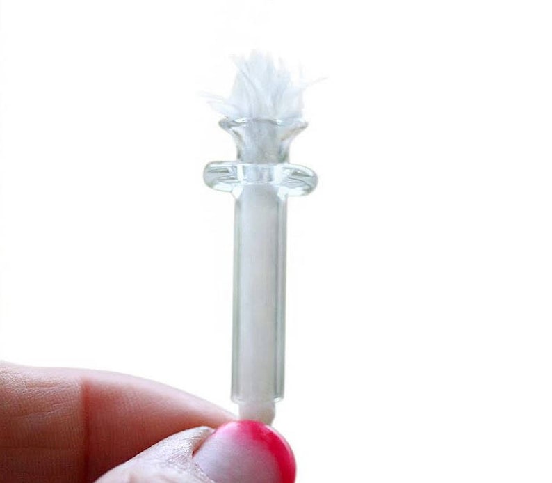 10 Replacement Glass Wick Holders With Fiberglass Wicks for Etsy