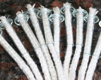 Square Braided Cotton Wick Candle Wick ALL SIZES AVAILABLE - Etsy
