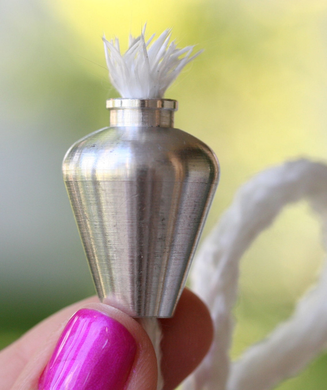 5 Aluminum Bottle Wick Holders Wine Bottle Wicks Oil Candle Etsy