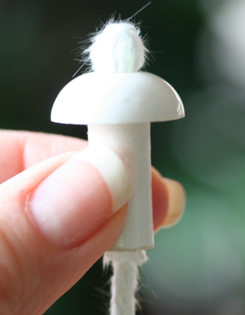 3 White Ceramic Wine Bottle Wick Holders Round Wicks for DIY Etsy