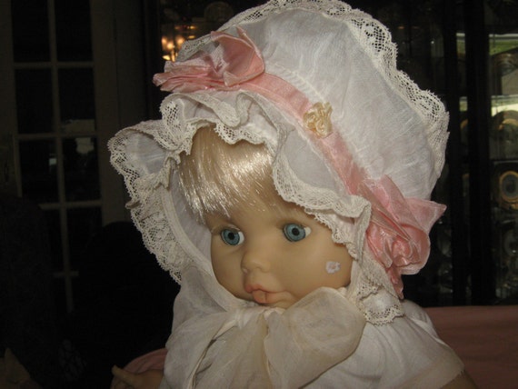 Antique Baby Bonnet