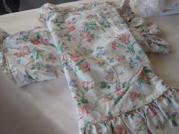 Laura Ashley Cottage Chic Pillow Shams Etsy
